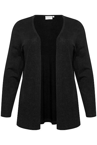 KAFFE Curve Strickjacke Farsia (1-tlg) Plain/ohne Details günstig online kaufen