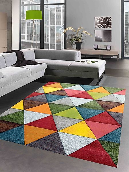 Carpetia Teppich Wohnzimmer Teppich mit modernem günstig online kaufen
