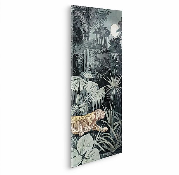 Komar Leinwandbild "Creeping Tiger - Größe 40 x 90 cm" Natur 1 Stk. tlg. Ke günstig online kaufen