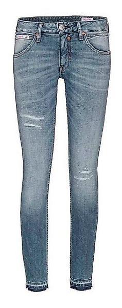 Herrlicher 5-Pocket-Jeans TOUCH CROPPED DESTROY CASHMERE TOUCH JEANS MIT BI günstig online kaufen