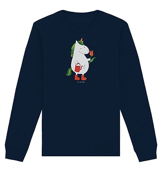 Mr. & Mrs. Panda Longpullover Größe XL Einhorn Gärtner - French Navy - Gesc günstig online kaufen