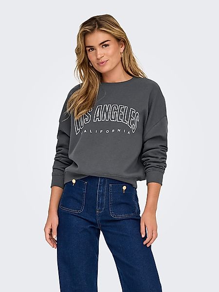 ONLY Sweatshirt ONLSWEAT L/S CREW OVERSIZE günstig online kaufen