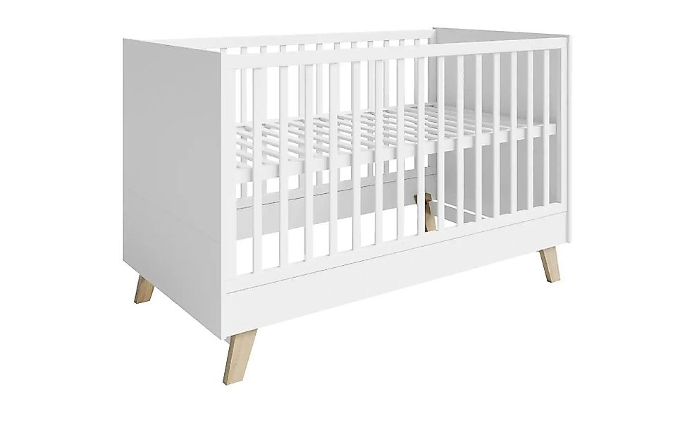 Roba Kombi-Kinderbett Smile   ¦ weiß ¦ Maße (cm): B: 76 H: 90,5 Baby > Baby günstig online kaufen