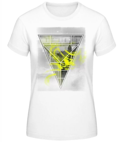 Skyline Dreieck · Frauen Basic T-Shirt günstig online kaufen
