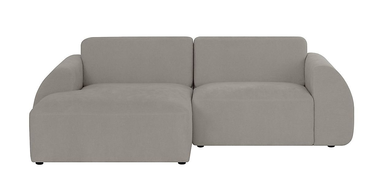 NADUVI Collection | Ecksofa Mattis links 2,5-Sitzer Bouclé günstig online kaufen