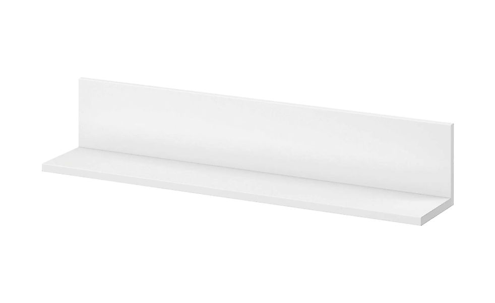 Wandregal  Fly - weiß - 80 cm - 16 cm - 18 cm - Sconto günstig online kaufen