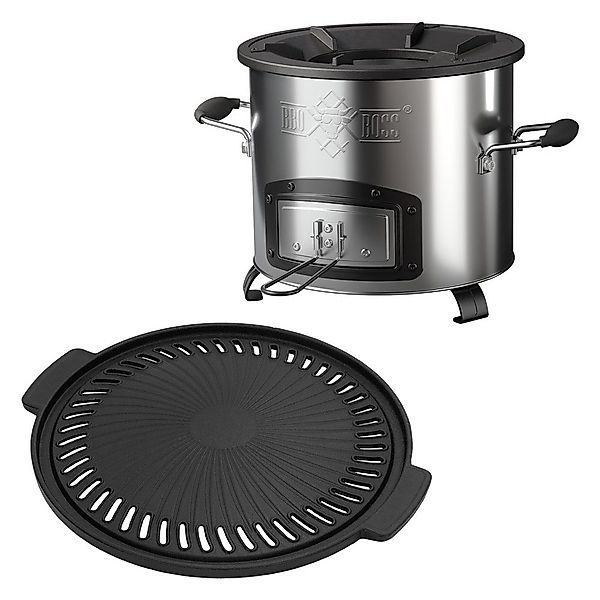 BBQ Boss Feuerstelle Raketenofen zum Campen günstig online kaufen