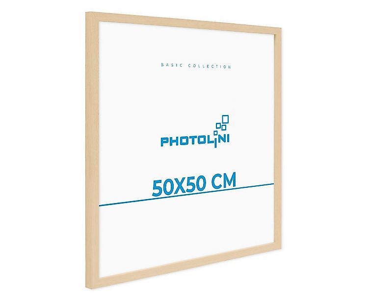 PHOTOLINI Bilderrahmen Bilderrahmen 50x50 Poster-Rahmen, zum Aufhängen, (1 günstig online kaufen