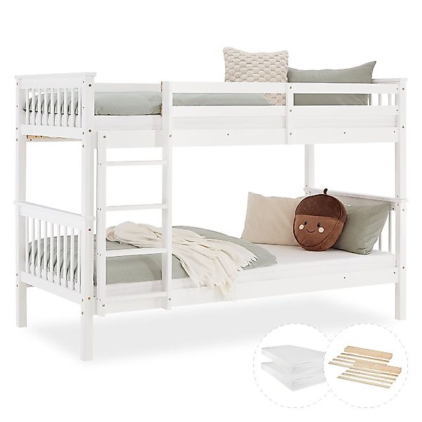 Homestyle4u Etagenbett 90x200 für 2 Kinder günstig online kaufen