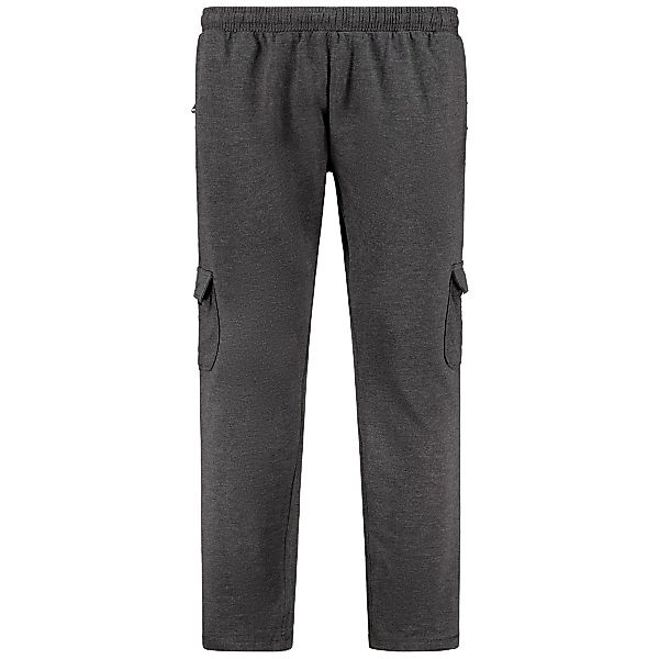 ADAMO Jogginghose mit Cargo-Taschen Farbe anthrazit Größe: 10XL günstig online kaufen