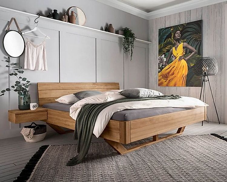 MassivHOLZ Massivholzbett »La Dolce Vita I« günstig online kaufen
