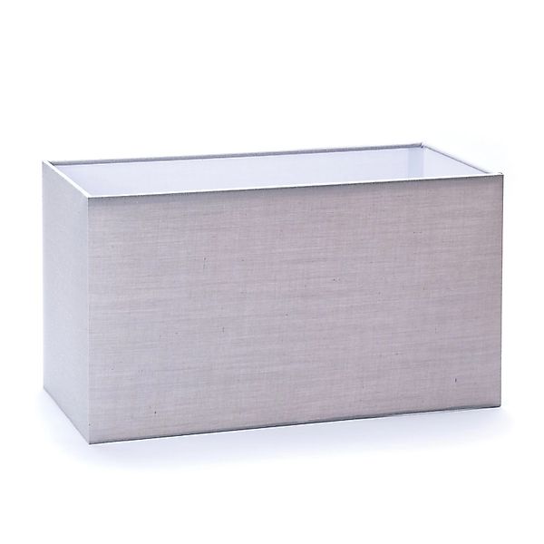 Orion Lightstyle Lampenschirm Rechteckig 32 x 16 x 18 cm Grau günstig online kaufen