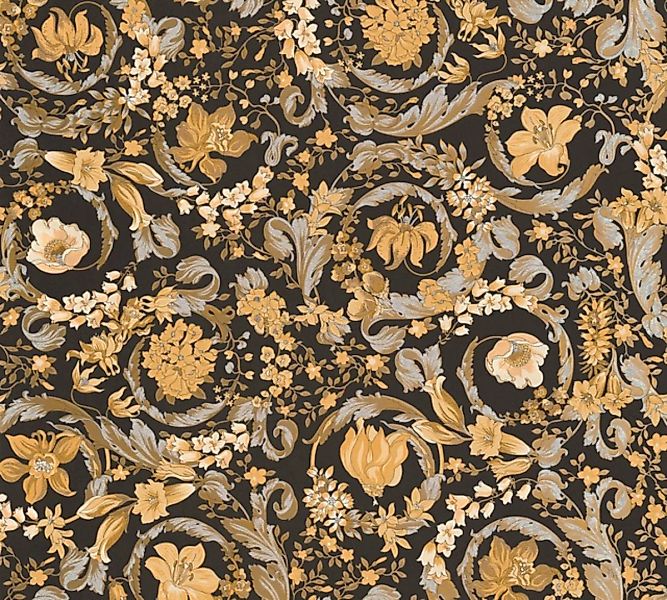 Versace Vliestapete »Wallpaper Versace 5 Floral«, leicht glänzend-gemustert günstig online kaufen