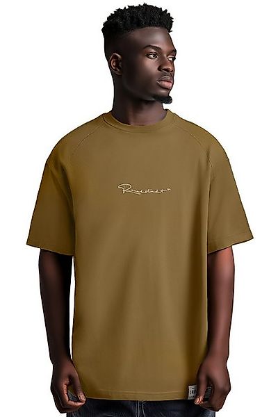 Reichstadt Oversize-Shirt Casual T-shirt 22RS033 mit Stitching auf der Brus günstig online kaufen