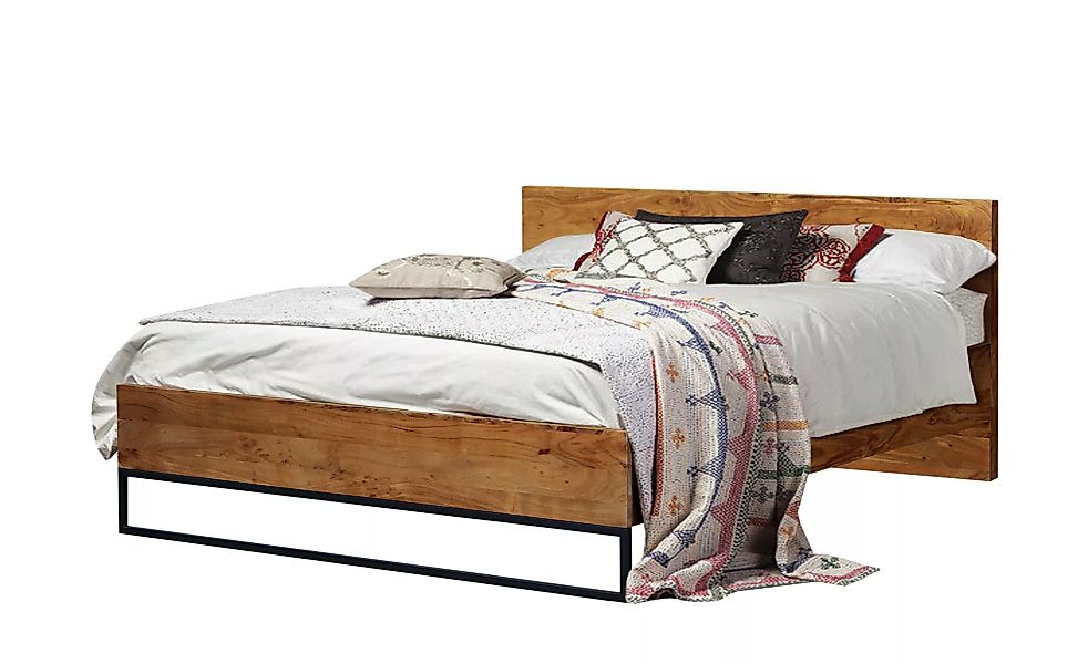 Bettgestell - holzfarben - 188 cm - 88 cm - 214 cm - Betten > Bettgestelle günstig online kaufen