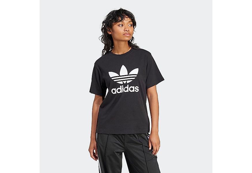 adidas Originals T-Shirt TREFOIL TEE lässiger Stil, mit Logodruck, aus Baum günstig online kaufen