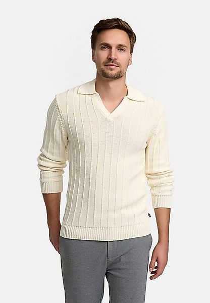 Jeff Strickpullover Herren JFTruman polo Pullover Herrenpullover Polostrick günstig online kaufen