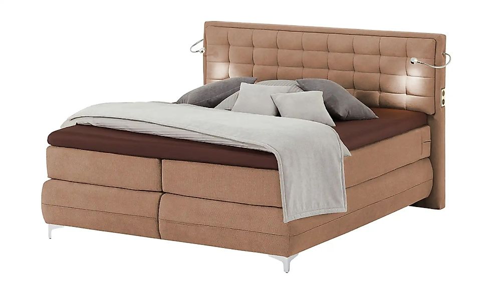 Musterring Boxspringbett Premiumversion Dubai ¦ braun ¦ Maße (cm): B: 217 H günstig online kaufen