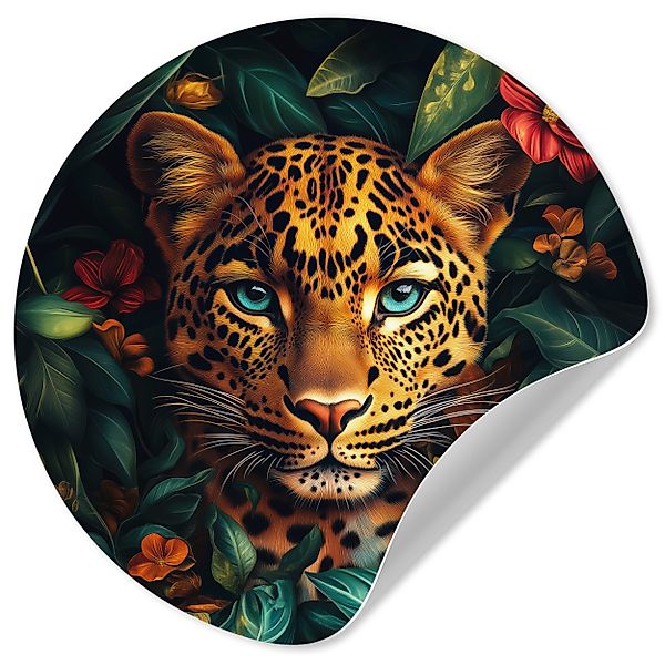 MuchoWow Wandsticker Leopard - Natur - günstig online kaufen