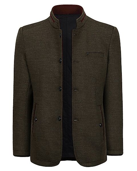 Allthemen Kurzmantel Herren Manteljacke mit Stehkragen Wollmantel Winter Bu günstig online kaufen