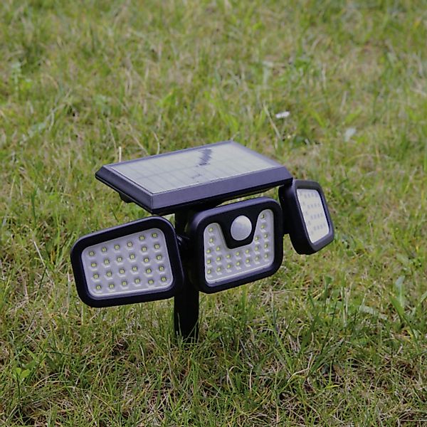 MediaShop LED Solarleuchte "für Außen Panta TrioSolar Outdoor" Dreifach Sol günstig online kaufen