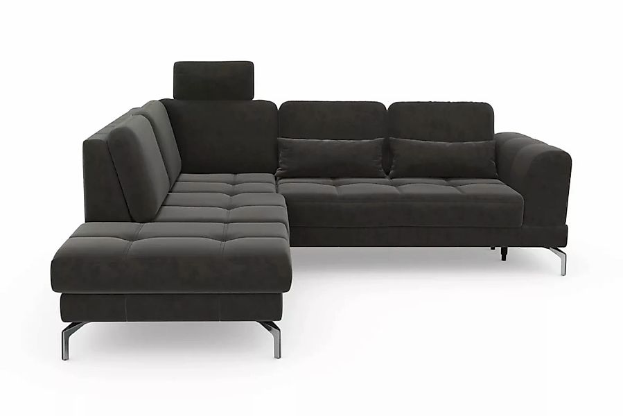 sit&more Ecksofa »Bendigo L-Form«, inklusive Sitztiefenverstellung, Bodenfr günstig online kaufen