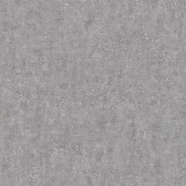 PROFHOME 386931-GU Spachtel Putz Tapete Uni Matt Grau Violett 0,53 m x 10,0 günstig online kaufen