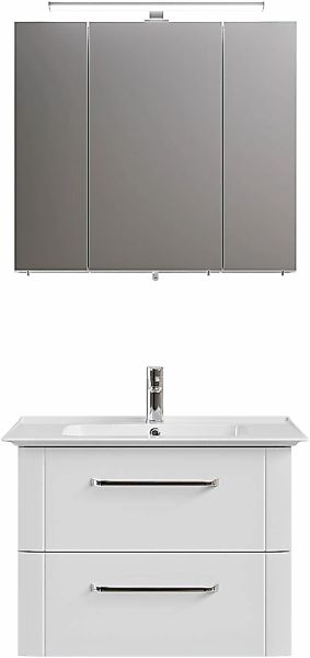 Saphir Badmöbel-Set, (3 St.), Badezimmer Set 80 cm breit, inkl. Türdämpfer, günstig online kaufen