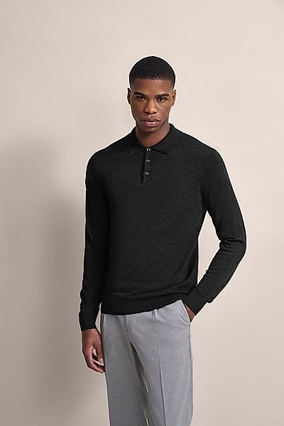 bugatti Langarm-Poloshirt in moderner Optik günstig online kaufen