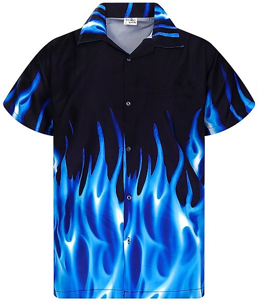 King Kameha Hawaiihemd Flames Funky Hawaii-Hemd günstig online kaufen