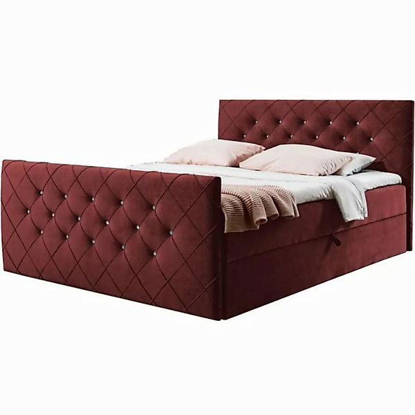 Beautysofa Boxspringbett Mallorca Die Lieferung beinhaltet die Lieferung in günstig online kaufen