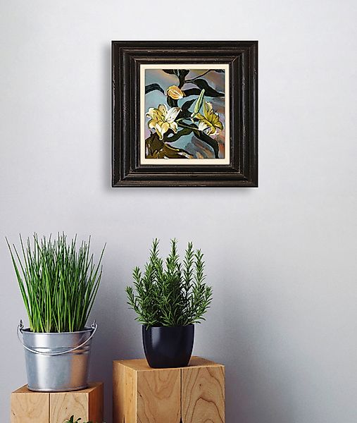 queence Leinwandbild »Blumen«, Kunst-Blumen-Blumenbilder-Stillleben-Garten- günstig online kaufen