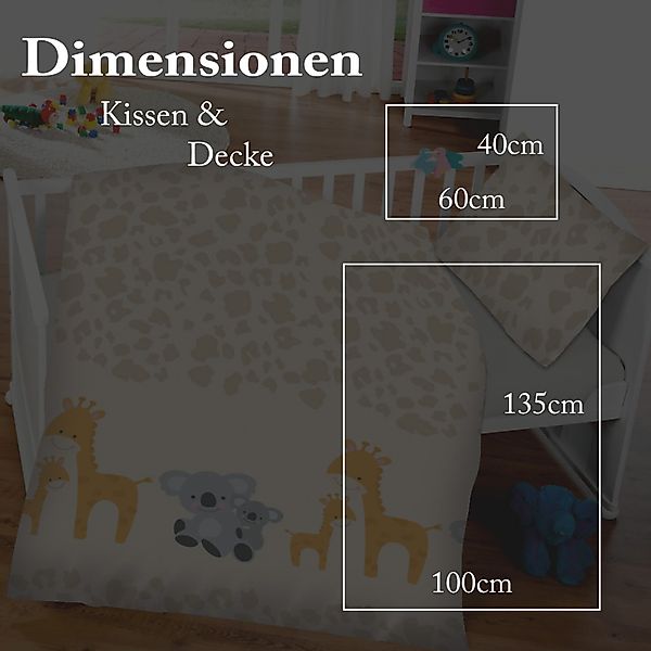 Bestlivings Babybettwäsche KB-04837 Bettbezug, Baumwolle, 2 teilig, Kinder günstig online kaufen