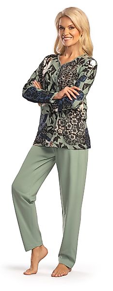 Consult-Tex Pyjama Damen Pyjama Schlafanzug Langarm günstig online kaufen