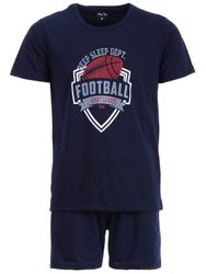 Henry Terre Schlafanzug Pyjama Set Shorty günstig online kaufen