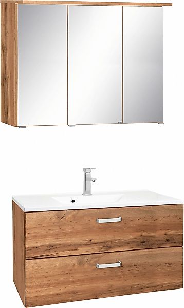 welltime Badmöbel-Set "Ravenna" 2 Stk. tlg. günstig online kaufen