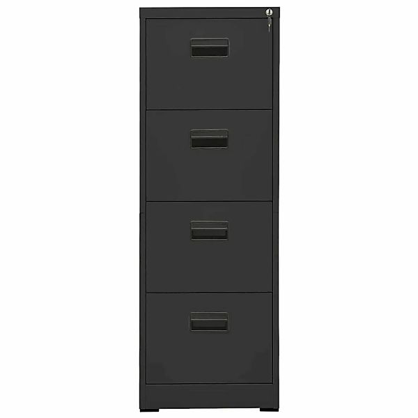 Aktenschrank Anthrazit 46x62x133 Cm Stahl günstig online kaufen