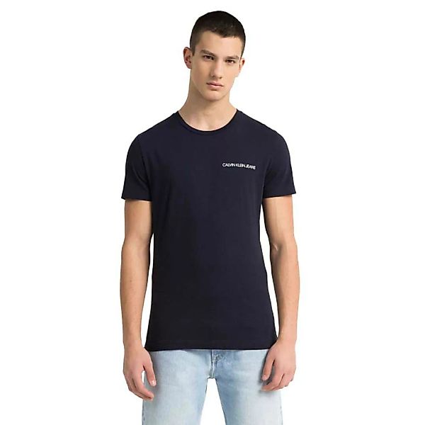 Calvin Klein Jeans J30j307852 Kurzärmeliges T-shirt XL Night Sky günstig online kaufen