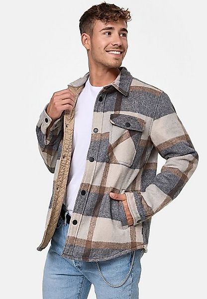 Indicode Sommerjacke Spin mit klassischem Karomuster günstig online kaufen