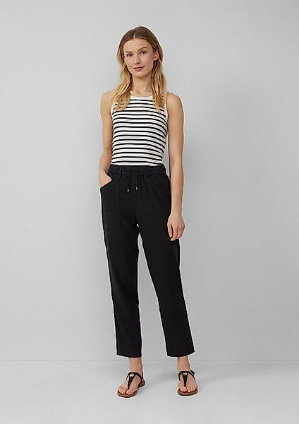 s.Oliver Chinos Hose Ankle-Jogpants aus Leinenmix günstig online kaufen