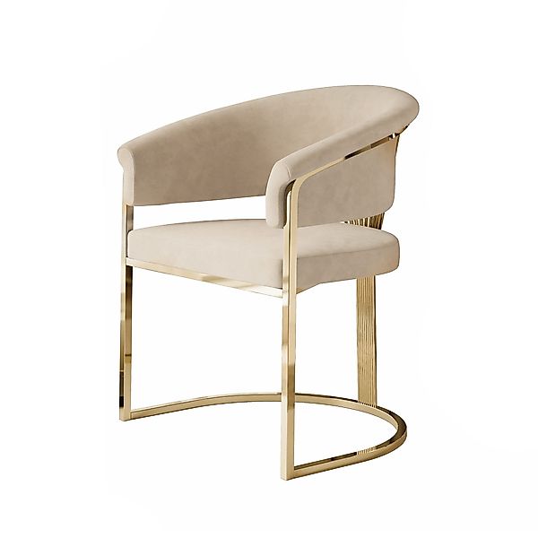 Lookway Polsterstuhl MOUNIR BEIGE mit einem günstig online kaufen