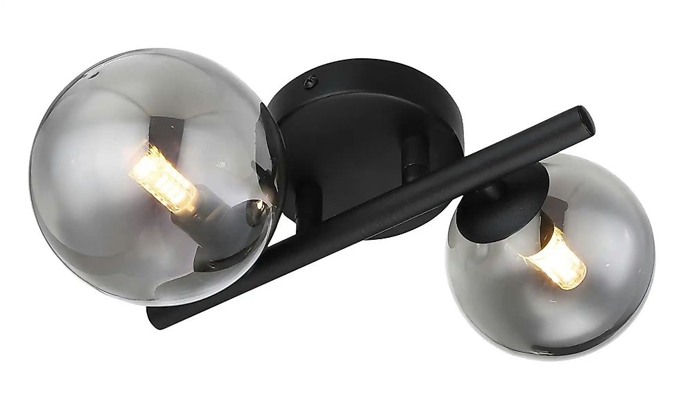 Globo Lighting Deckenleuchte  Riha ¦ schwarz ¦ Maße (cm): B: 24 H: 12,5 T: günstig online kaufen