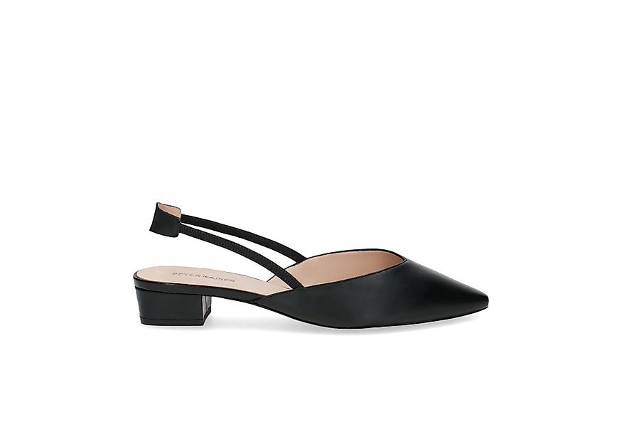Peter Kaiser Peter Kaiser 79443 022, Peeptoes & Slingpumps, Schwarz, Damen günstig online kaufen