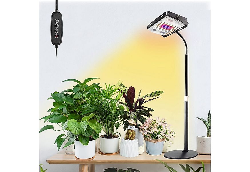 LMaxhome Pflanzenlampe LED Vollspektrum Dimmbar Pflanzenlicht mit Ständer f günstig online kaufen