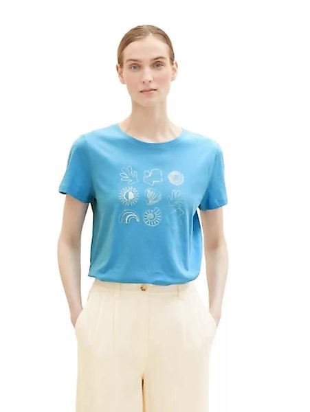 TOM TAILOR T-Shirt, mit Rundhalsausschnitt günstig online kaufen