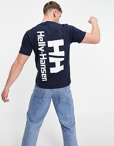 Helly Hansen – YU20 – T-Shirt mit Logo in Marineblau günstig online kaufen