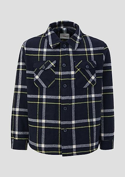 s.Oliver Outdoorjacke Overshirt in Flanell-Qualität günstig online kaufen