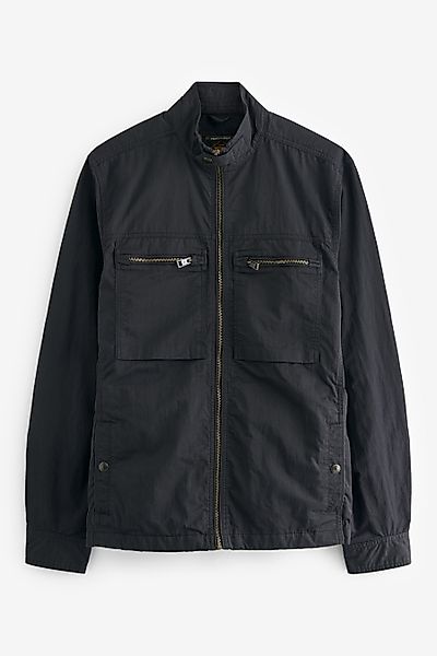 Next Regenjacke Wasserabweisende Hemdjacke Baumwolle und günstig online kaufen