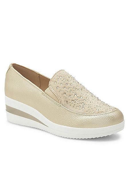 Clara Barson Halbschuhe WYL1711-29 Goldfarben Schnürschuh günstig online kaufen