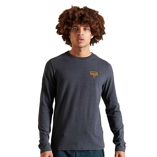 Superdry Heritage Mountain Langarm-t-shirt XL Eclipse Navy günstig online kaufen